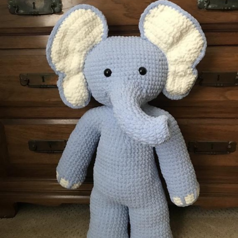 Custom Stuffed Elephant
